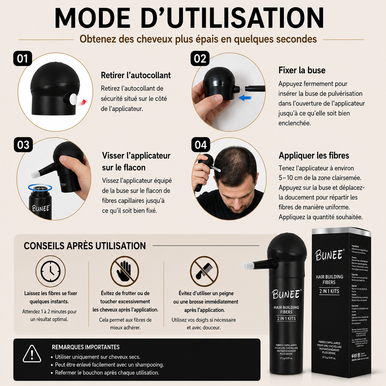 Fibres Capillaires Densifiantes Stenal
